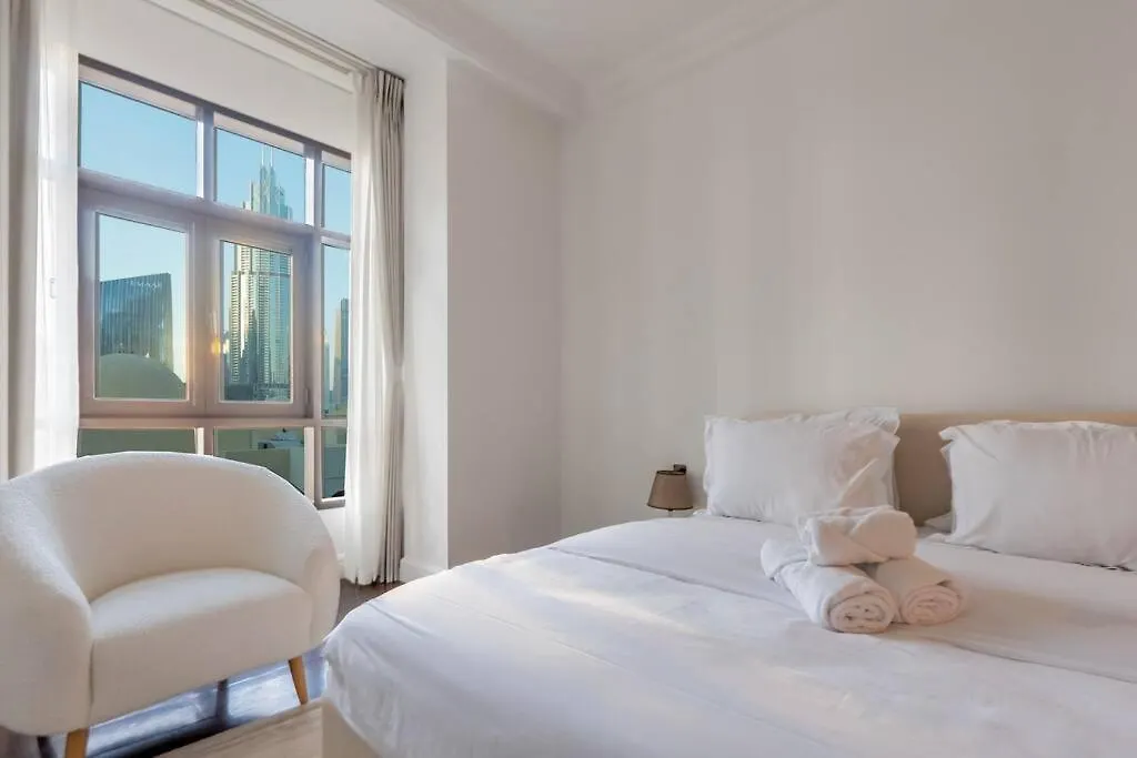 Full Burj Khalifa Views 1Bdr With Private Hot Tub Lejlighed Dubai Forenede Arabiske Emirater